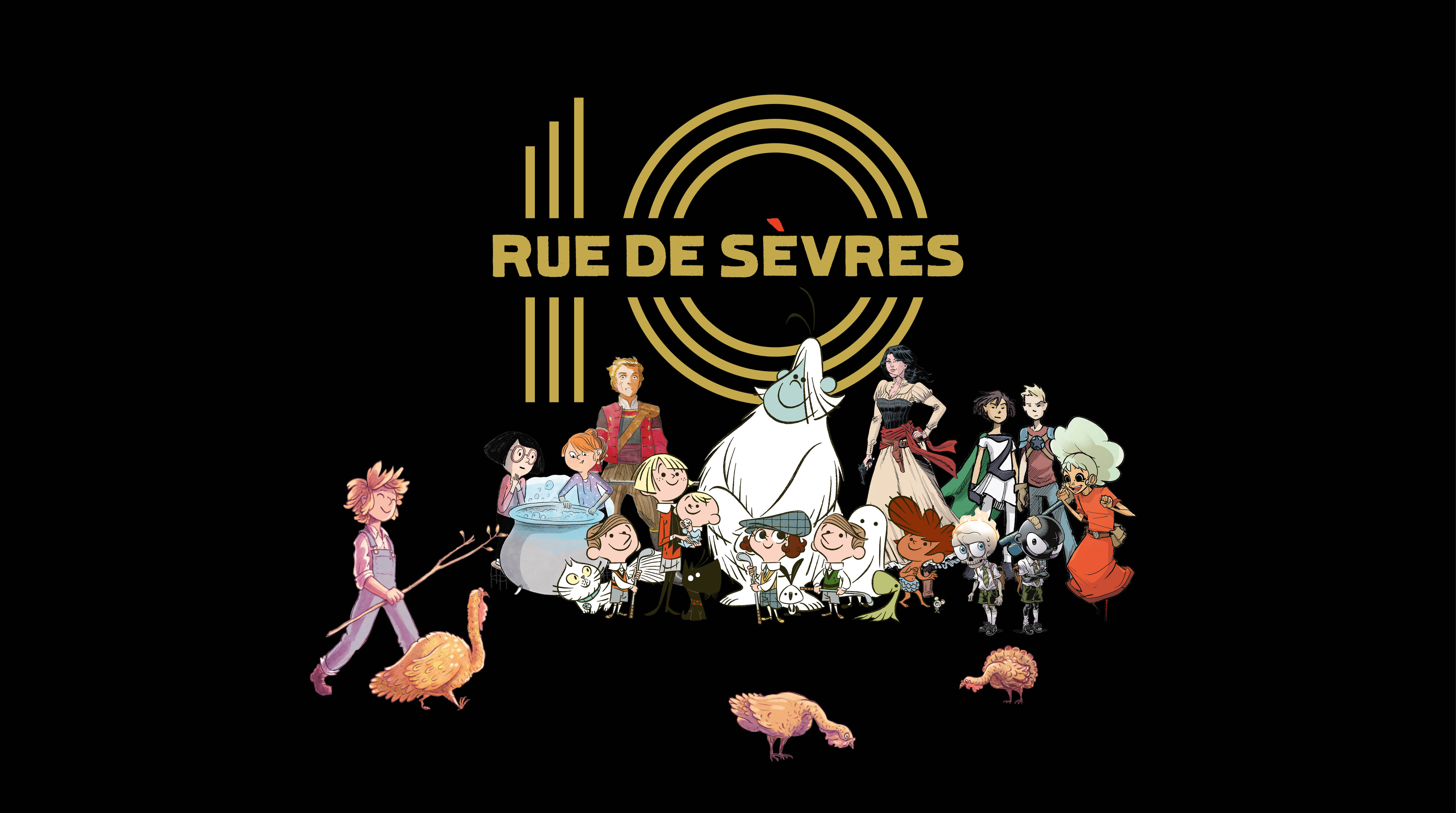 Editions Rue de Sèvres, éditeur BD et roman graphique, jeunesse et